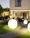 Lampa ogrodowa kula M 40 cm - wariant 2