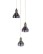 Lampa wisząca Gregory 3xE14 (33-78995) - wariant 2