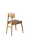 Krzesło do jadalni Livo, imitacja skóry, brązowe 38444203 (3014) - OUTLET - wariant 2