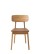 Krzesło do jadalni Livo, imitacja skóry, brązowe 38444203 (3014) - OUTLET - wariant 1