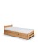Jednolůžková dřevěná postel Relax s úložným prostorem, 90x200 - wariant 1