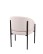 Scaun de dining Lugano bej - wariant 2