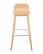 Barová stolička Malmo Wood 4HW - wariant 1