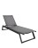 Șezlong de grădină Mark, grafit/antracit - wariant 2