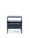 Noptieră Mono albastru marin, picioare negre - wariant 1
