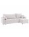 Canapea de colț extensibilă Sora L, expediere rapidă (242 cm) - wariant 2