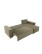 Narożnik z funkcją spania Sora L 242 cm Tkanina Runo 38 Zielona (3515) - OUTLET - wariant 1