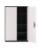 Dulap metalic Preston Antrachite-White - wariant 1
