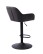 Barová stolička Nolan, otočná, s nastaviteľnou výškou, sivá (50830001) - wariant 3