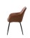Scaun de dining Nolan cu piele sintetică maro - wariant 2