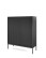 Comodă înaltă Nova neagră - wariant 1