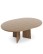 Masă rotundă extensibilă Aurena Au9, nuc regal (120-160 cm) - wariant 1