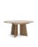 Masă rotundă extensibilă Aurena Au9, nuc regal (120-160 cm) - wariant 2