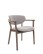 Scaun de dining Olmo, gri deschis/stejar fumuriu - wariant 1