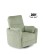 Fotel Pegas z funkcją elektrycznego rozkładania, obracania i kołyski, miętowy - wariant 1