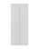 Šatníková skriňa Puzlo ES, 80 cm - wariant 1