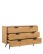 Komoda z szufladami Radis 120 cm (CD01), dziki dąb - wariant 1
