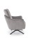 Kreslo Scampi, otočné 360°, sivé - wariant 1