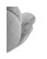 Fotel wypoczynkowy Shell szary, obrotowy 360°, nowoczesny design - wariant 3