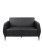 Dwuosobowa Sofa Basco Black 2 - wariant 3