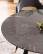 Stół Cyryl II czarny okrągły 100 cm - wariant 3
