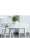 Stół okrągły Larson 90 cm nogi białe – nowoczesny stół do kuchni i jadalni - wariant 3