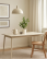 Stół do jadalni 180x90 cm piasek pustyni Rose 05 (ID: 271796, R6-PU1503/PU1503-05-FSC-B) - wariant 3
