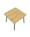Stolik Zone 55x55 cm - wariant 2