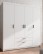 Szafa Elena 4D2S WH04 Biały - wariant 2