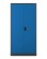 Biurowa szafa metalowa JAN: antracytowo-niebieska 90x185 cm (811) - wariant 1