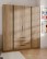 Szafa 4-drzwiowa z szufladami Kaja EV/EV 4F3S Dąb Evoke - wariant 1