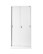 Szafa metalowa z drzwiami przesuwnymi KUBA: biała 90x185 cm (773) - wariant 2