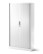 Dulap metalic DAMIAN cu uși glisante, alb - wariant 1