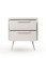 Szafka nocna Mavera E kaszmir – stolik nocny 2 szuflady - wariant 3