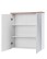 Szafka z lustrem do łazienki wisząca 60 cm (BALI WHITE 840 FSC) - wariant 2