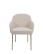Scaun de dining Zafiro Arm, picioare aurii - wariant 2